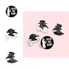 Crow Black Stylish Brooch Alloy Material Ideal For Fashionable Commuters Uses Various