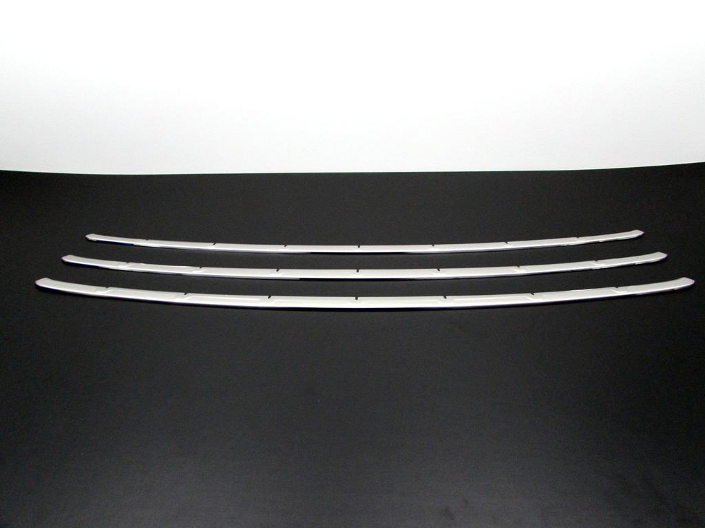 BRIGHTZ Stampo in acciaio inossidabile di finitura per griglia inferiore ultra-specchio Prius W30 30 (ZVW30 pre-restyling) - Tipo F a 3 pezzi [FBUM-MOL-030] (ZVW 22034)