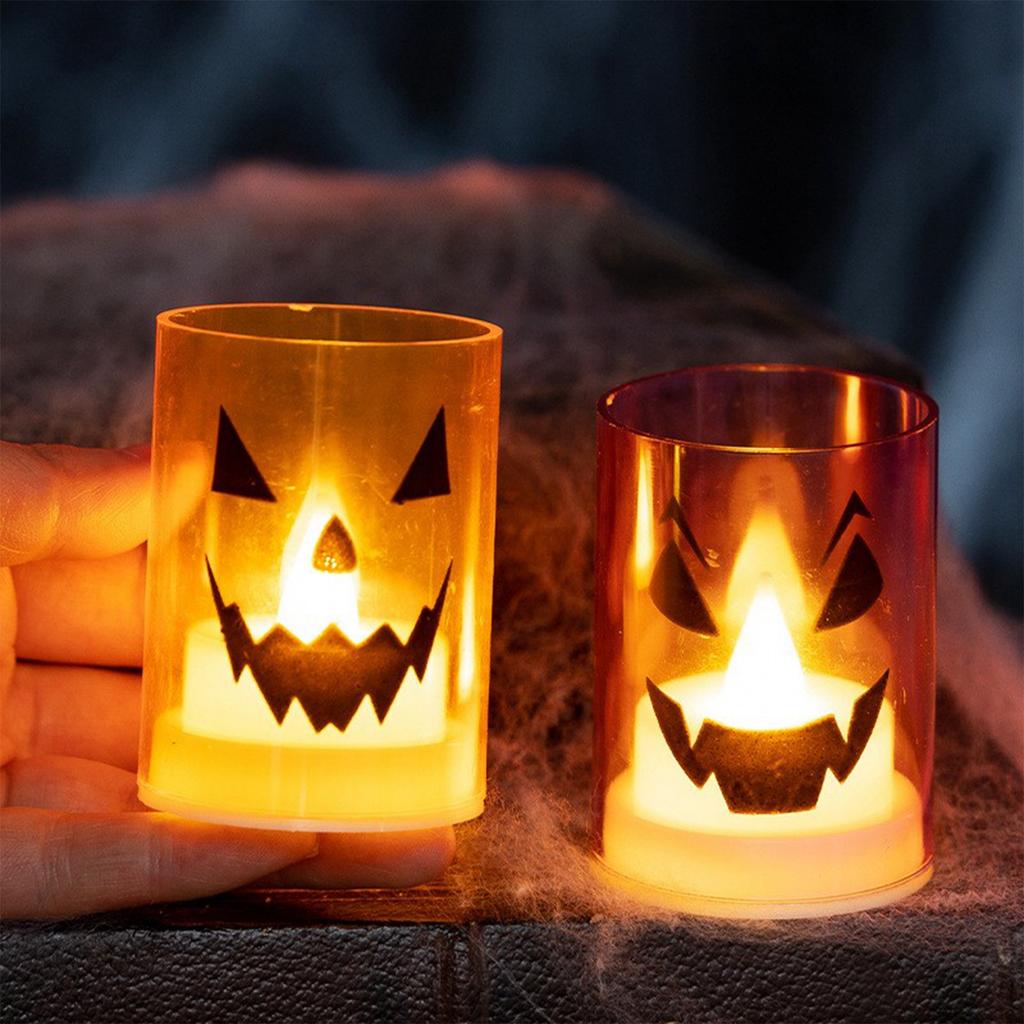 Decorative Props, Candle Lights, Figurines, Festival Candle Lights, Halloween Party Scene Decoration.