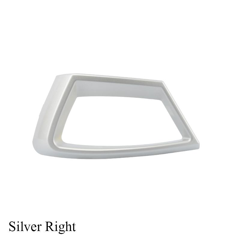 

ZUK Передний бампер Нижняя решетка отделка панели серебристый хром для Ford для Fiesta 2009-2012 хэтчбек воздухозаборник решетка отделка