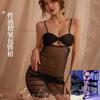Sex Underwear Sexy Mesh Perspective Temptation Hollow Small Chest Backless Suit