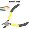 Heat Treatment Jaws Wire Cutter Non-Slip Handle Side Cutter Heavy Duty Diagonal Plier  Plastic Wire