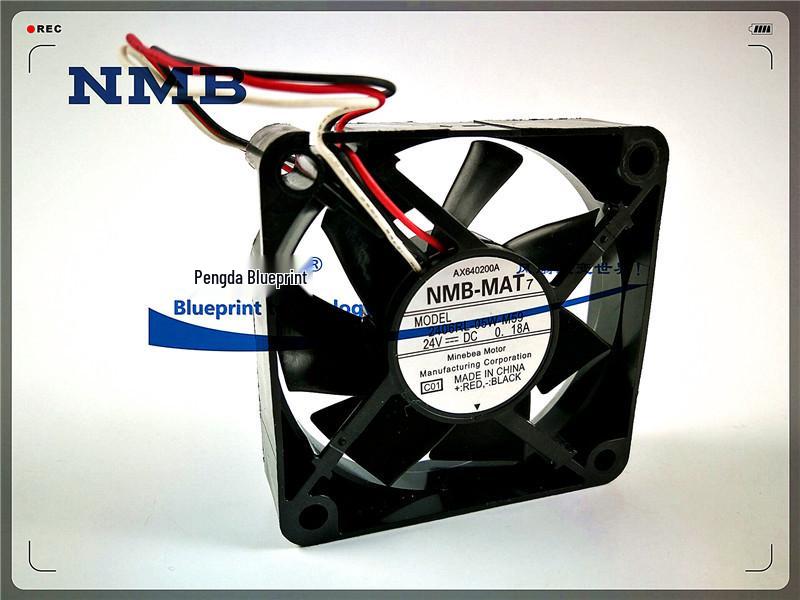 2406RL-05W-M59 24V 6CM Motherboard Case 3-Wire Inverter Fan
