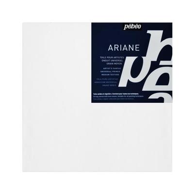Châssis entoilé - Ariane - 20 x 20 cm - Blanc - 1 pce - Carré