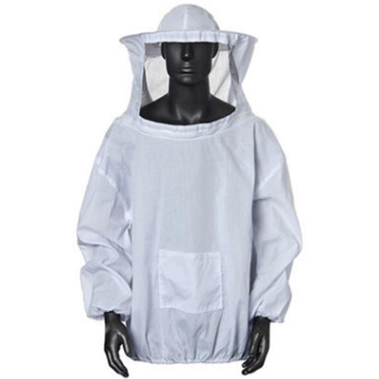 

Half-Body Beekeeping Protective Suit with Hat - Thin Bee-Proof Clothing and Equipment