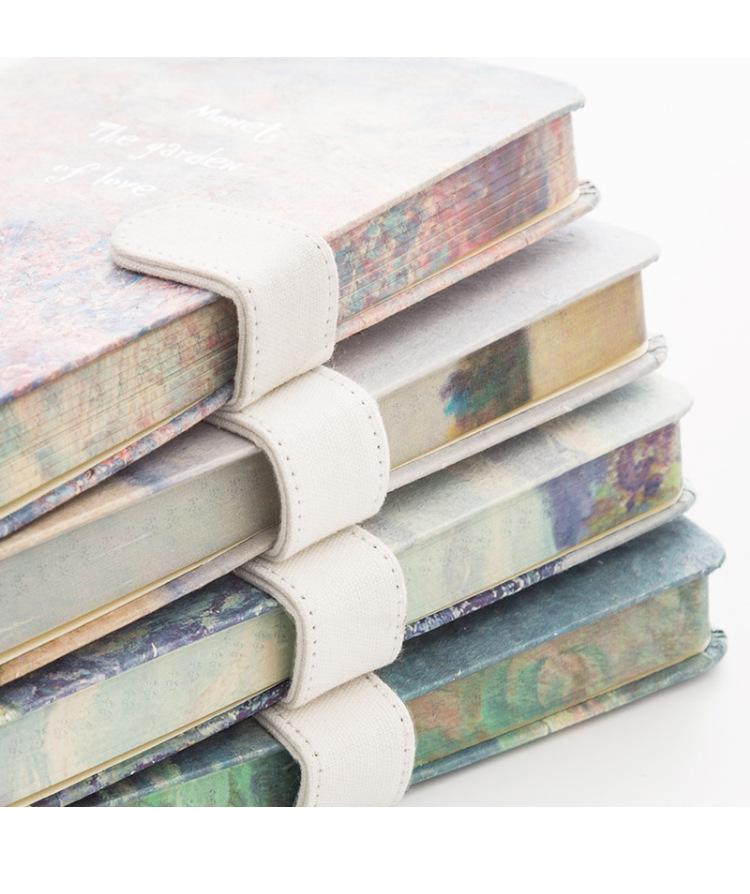 Kawaii Vintage Flower Notebook Journal Diary Weekly Planner Organizer Paper Notepad A5 Four Inner Pages