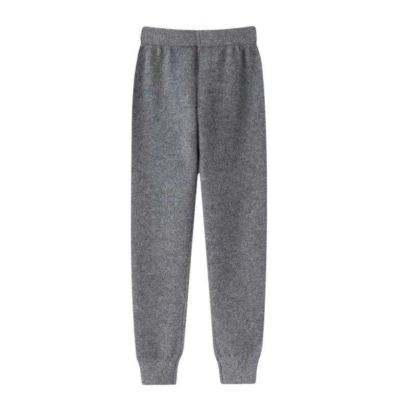 Children's Soft Cashmere Knit Wool Pants - Light Luxury, Warm & Skin-Friendly