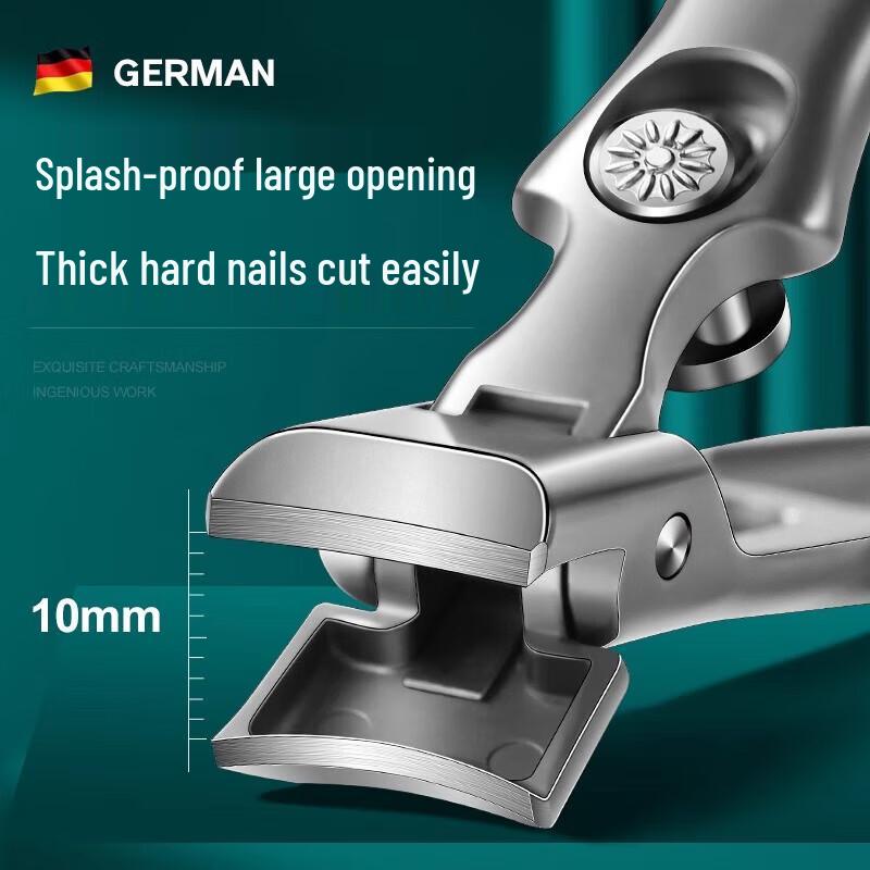 Suolang German Craft Wide-Opening Anti-Splash Nail Clipper