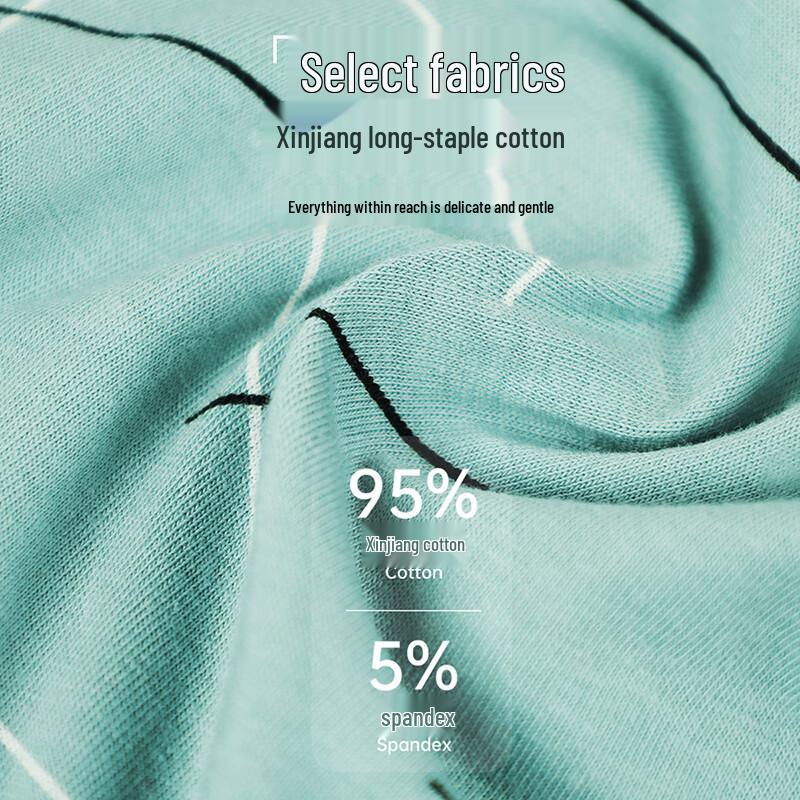 Hengyuanxiang Men's Plus Size Cotton Boxer Briefs with 7A Antibacterial Silk Crotch, 3-Pack