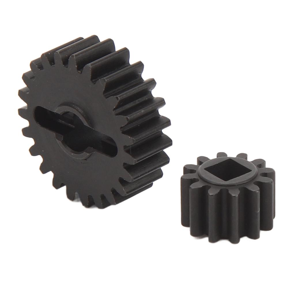 RC Portal Gears 0.8M Portal Gears 12T 23T Steel Gears Compatible for Axial Capra for SCX10 III 110