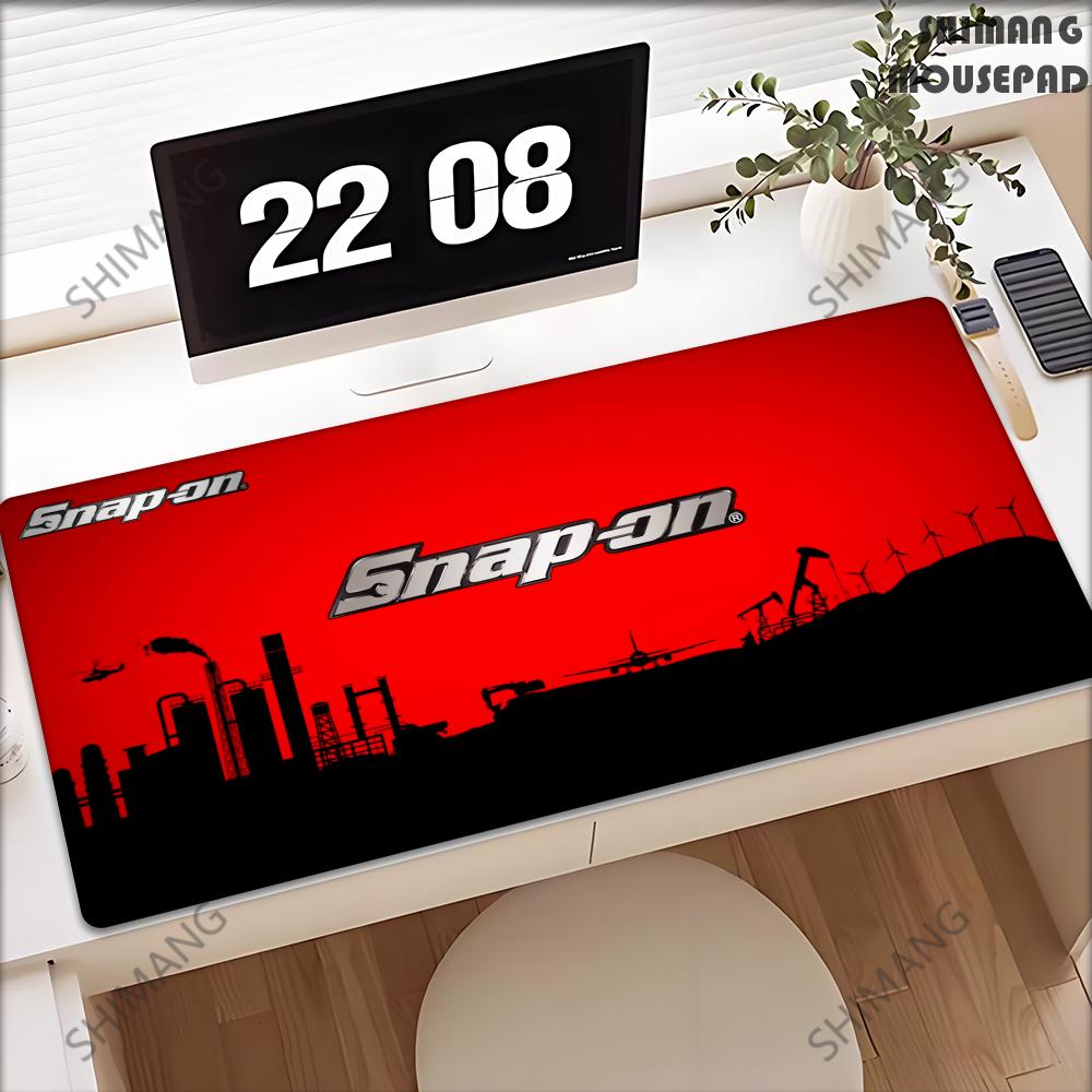 Mousepad Snap On Rubber Mouse Pad Gaming Accessory Pc Gamer Cabinet Carpets Office Computer Desk Mat Locking Edge Keyboard Mats
