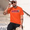 Graffiti Style Unisexs TShirt With Gue Logo And Helmet Design For Casual Wear In Spring And Summer Perfect Gift For Teenagers And