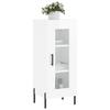 VidaXL Buffet White Glossy 34.5x34x90 Cm Engineered Wood 828806