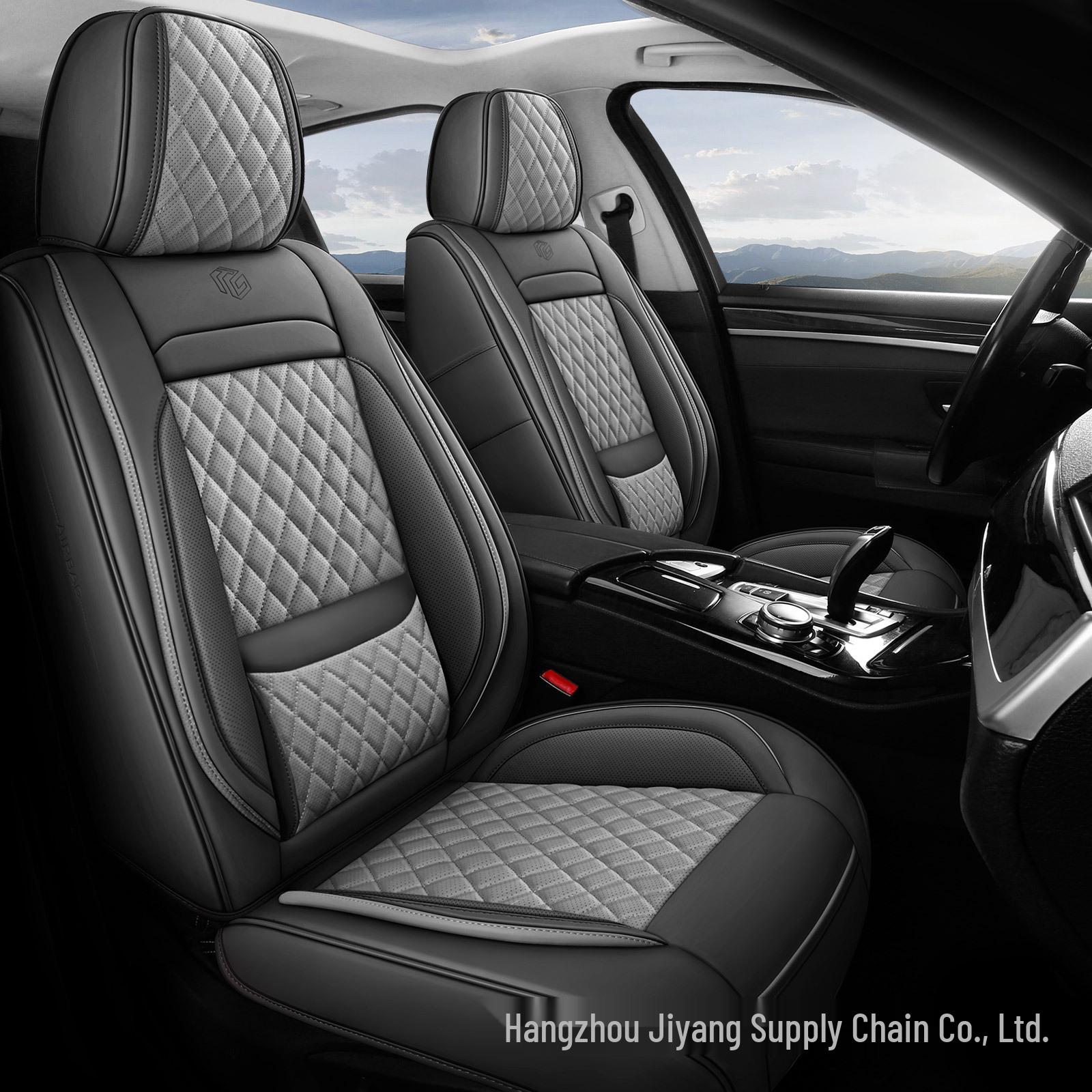 

Универсальная четырехсезонная подушка для автомобильного сиденья с полным покрытием чёрный