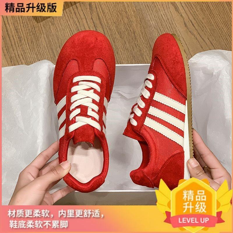 Forrest Gump shoes women's shoes 2025 new popular spring and summer flat-bottomed German training shoes versatile retro sports casual lightweight boa