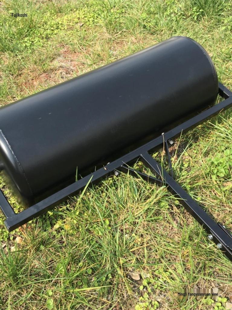 Garden Lawn Soil Compactor: Hand-Held Push/Pull Roller for Leveling and Landscaping