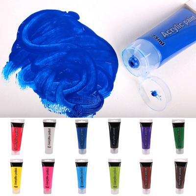 75ml Pro Tube Farba akrylowa Studio Nail Glass Wall Art Painting Art Supplies