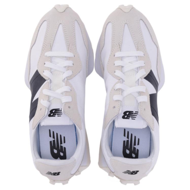 New Balance Nb 327 Trendy Comfortable Versatile Low-Top Lifestyle Casual Shoes Women Sneaker Off-White Black WS327AW