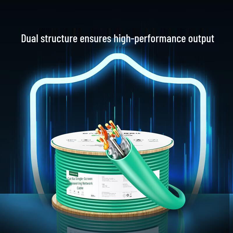 UGREEN Cat6a Shielded Bulk Ethernet Cable