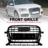 Black SQ5 Style Honeycomb Mesh Sport Hex Grill Fit Q5 8R 2013-2017