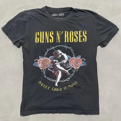 Guns N' Roses Tričko Vintage Styl Kapela Rockové Album Turné Metalové Unisex Tričko