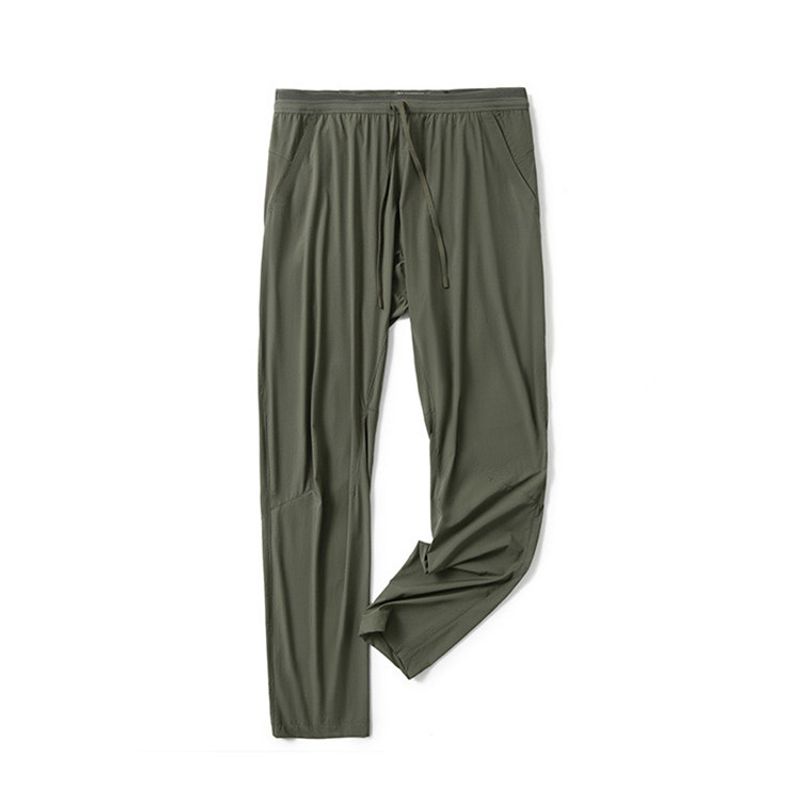 Niaojia Outdoor Cool Feeling Quick-Drying Sweat pants Men's Summer Thin Fitness Running Pants Foreign Trade Men's Casual Trousers