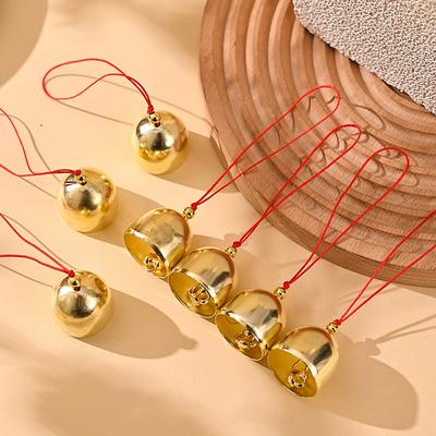 10/20 Pcs Diy Brass Mini Bell Christma Metal Bell Decoration Pendant Door Bell Diy Craft Wind Chime Brass Bell Decoration Access