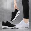 Autumn fly weaving mesh breathable running shoes rocking shoes women's platform air cushion casual sports mother shoes