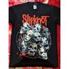 Slipknot Band Black Short Sleeve Cotton T-shirt Unisex S-5XL VM4575 Unisex T-Shirt