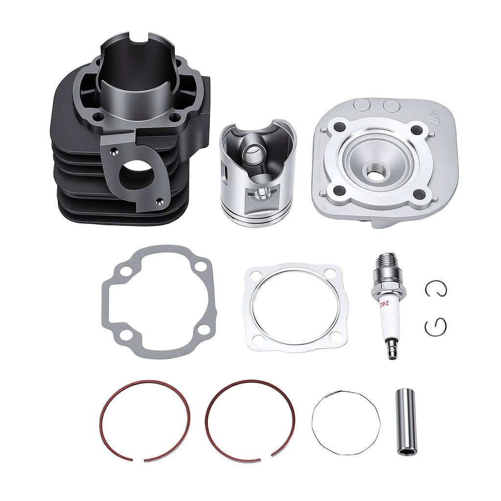 Cylinder Piston Gasket Top End Rebuild Kit 0450005 52mm 92ml Cylinder Rebuild Engine Top End Kit Replacement for