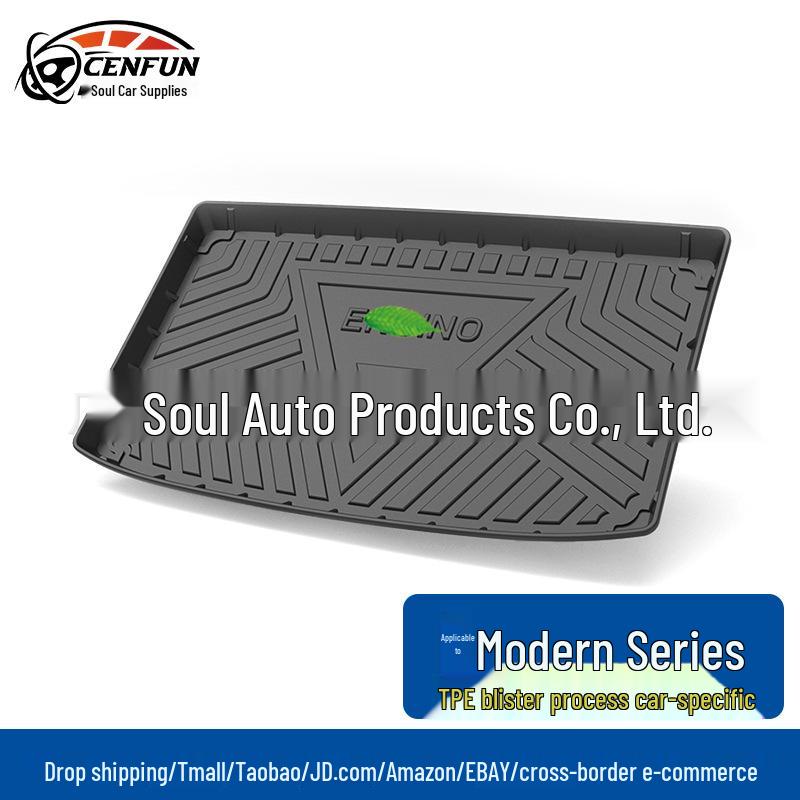 

Hyundai Palisade Elantra Reina TPE Без запаха Коврик в багажник: Экологичная защита Reina Hatchback [2011-2015]