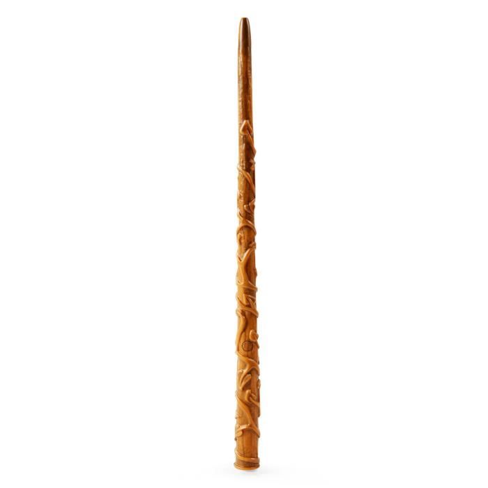 Baguette magique hermione granger - wizarding world - effet patronus & tremblement - 30 cm