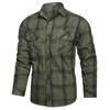 Camicie a maniche lunghe a quadri primaverili e autunnali da uomo, casual, all-match, da uomo
