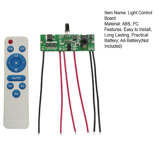 Solar Street Light Controller Module with Remote Control Universal Easy to Install Battery Powered Street Light Circuit Board