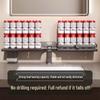 Youqin No-Drill Space Aluminum Bathroom Shelf