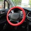 Car Universal Silicone Steering Wheel Cover Elastic Glove Cover Texture Soft
