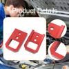 2Pcs Front Tow Hooks Car Towing Spare Parts Accessories Heavy Duty Replaces Trailer Hook for