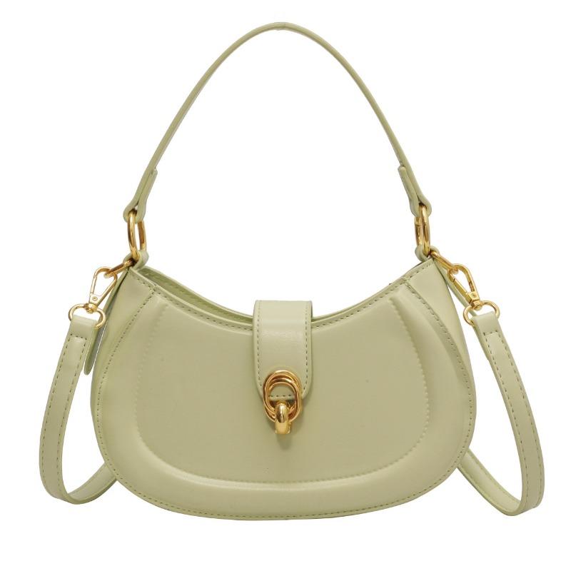 New Bag Women's Simple Messenger Bag Women's Bag Texture Fashionable Saddle Bag Women Are Popular Today