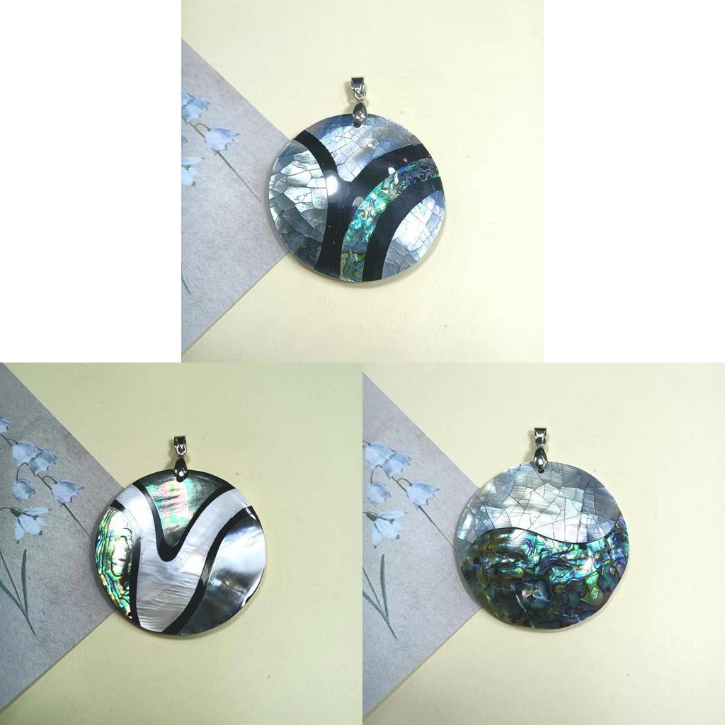 Seashell Heart Shaped Pendant Jewelry With Handcrafted Shell And Pearl For Casual Wear