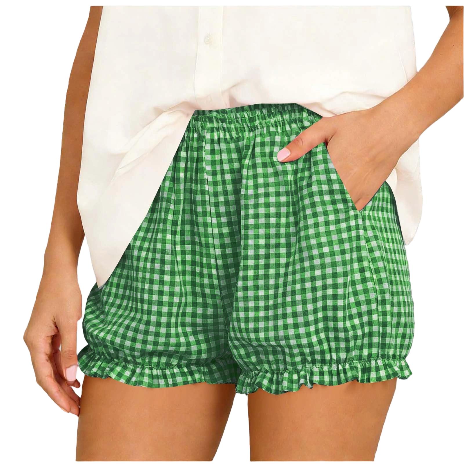 Women s Fashionable Casual Pants XXL зелёный