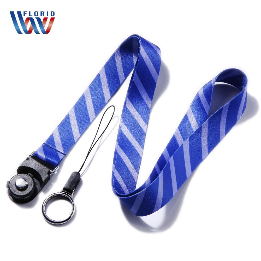 

Двусторонний шнурок для телефона 2-в-1 со съемной вращающейся пряжкой и совместимостью с держателем для карт