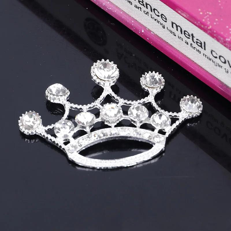 Enood 40Pcs Palm Crown Rhinestone Button Sewing Trim & Embellishments Craft Buckles DIY Hair Accessories Phone case Decoration