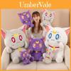 Moon Kitty Cute Plush Doll Stuffed With Soft Rabbit Fur For Collectors Special Characters Included