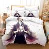 Natsume's Book of Friends Anime 3D Duvet Cover Bedding Set Polyester Pillowcases Quilt Cover Home Decor Gift Twin King Queen