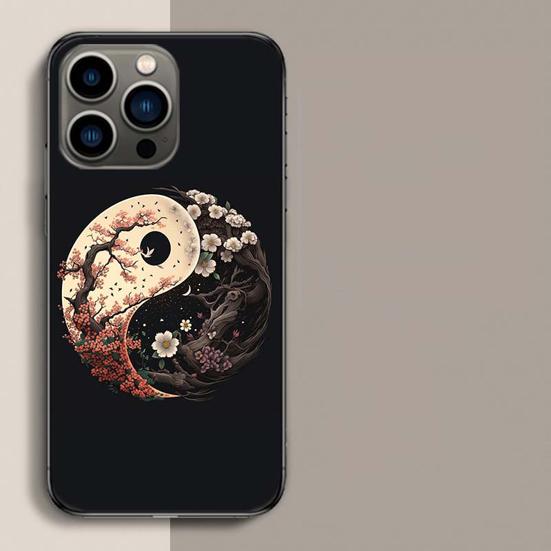 Acht Trigramme Tai Chi Yin Yang Handyhülle Für Apple Iphone 16E 16 17 Pro Max Air 15 Pro 14 Plus 12 13 Mini Hülle Niedlich Lustig