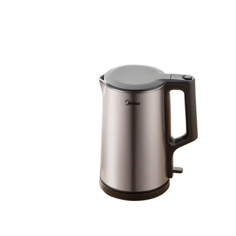 Midea 1.7L Double-Layer Anti-Scald Electric Kettle CN plug (adapter included)