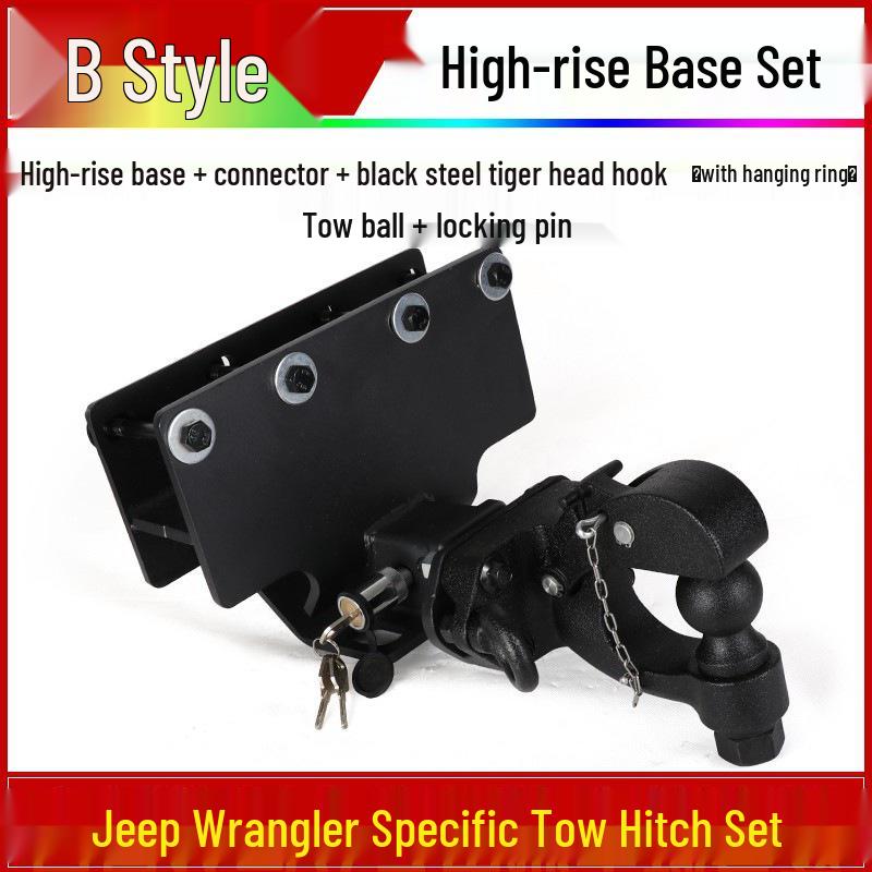 Compatible Tow Hook for JEEP Wrangler BJ40L: Off-road Rogue Tow Bar & Rear Hook