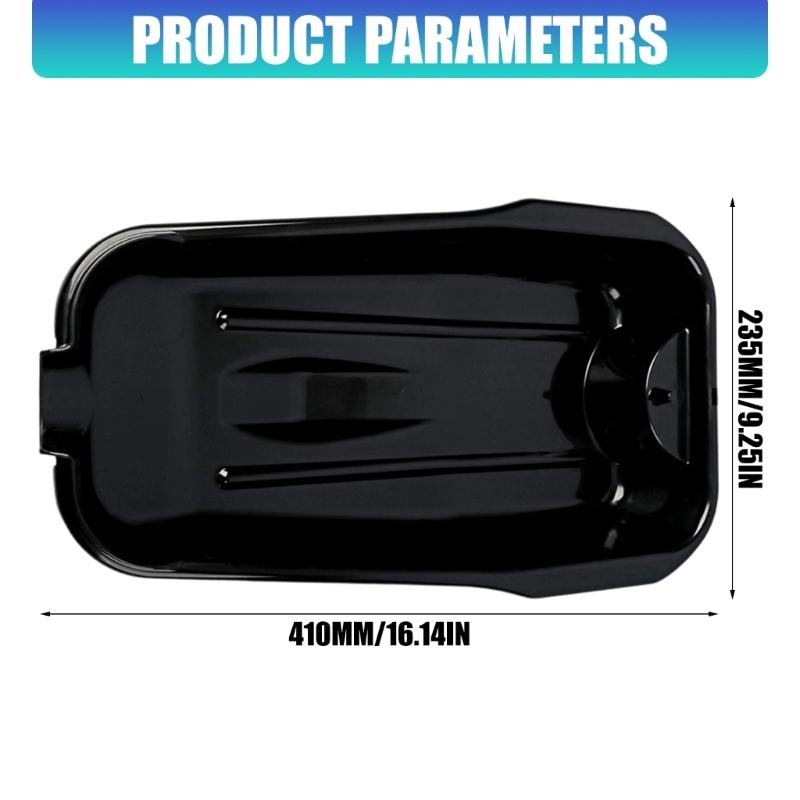Large Capacity Waste Oil Drain Pan And Parts Washing Tray For Motorcycle Vehicle Maintenance With Anti Spill Design