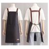 1Pcs Waterproof Kitchen Cooking Apron with Pockets Work Uniform Household Work Clothes  Women Men