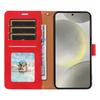 For Samsung Galaxy S24+ Case RFID Blocking Wallet Stand Leather Flip Phone Cover with Slim Strap